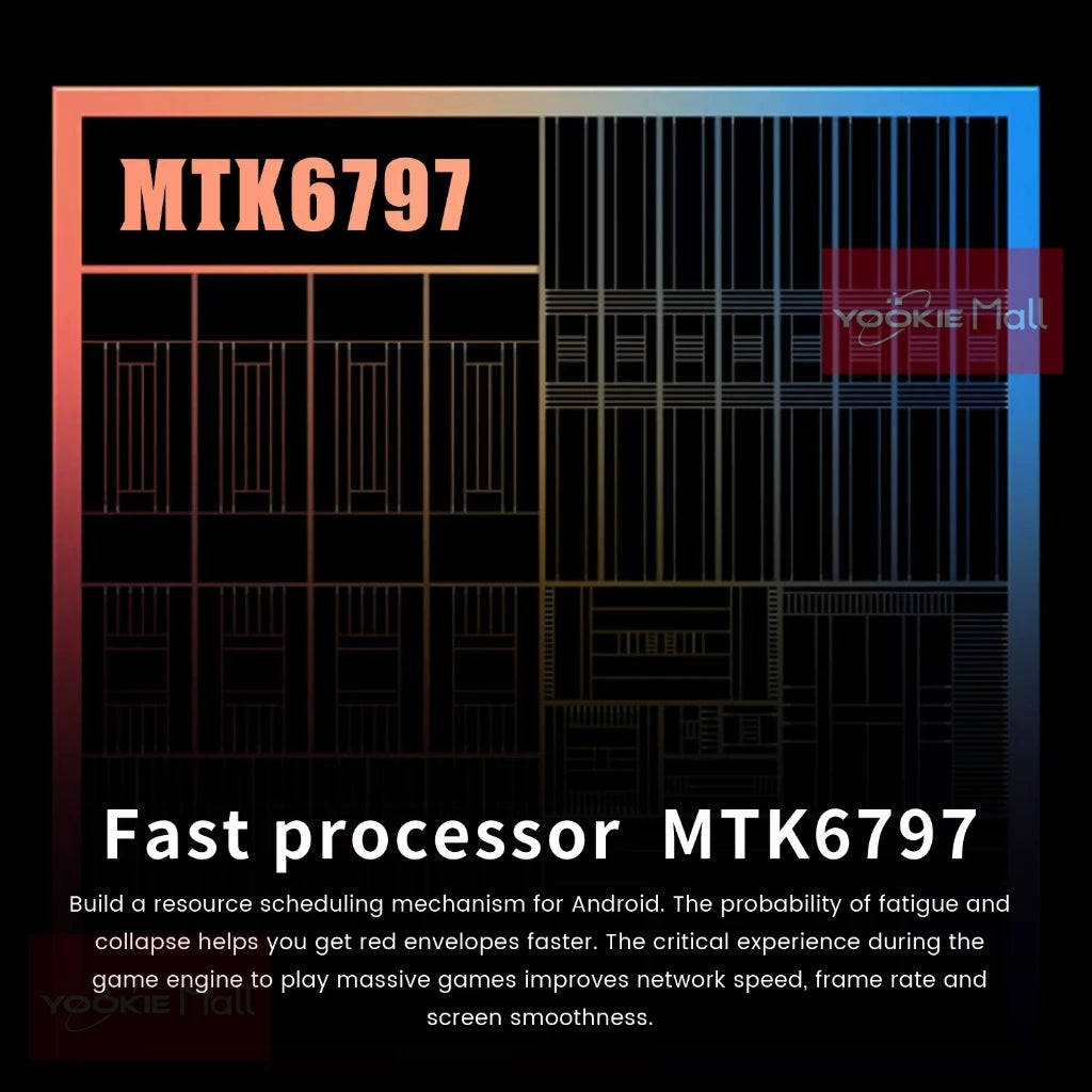 Yookie Spark Tab Android 13 10.1" Screen Display 6000mAh 8gb/256gb