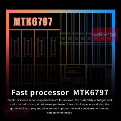 Yookie Spark Tab Android 13 10.1" Screen Display 6000mAh 8gb/256gb