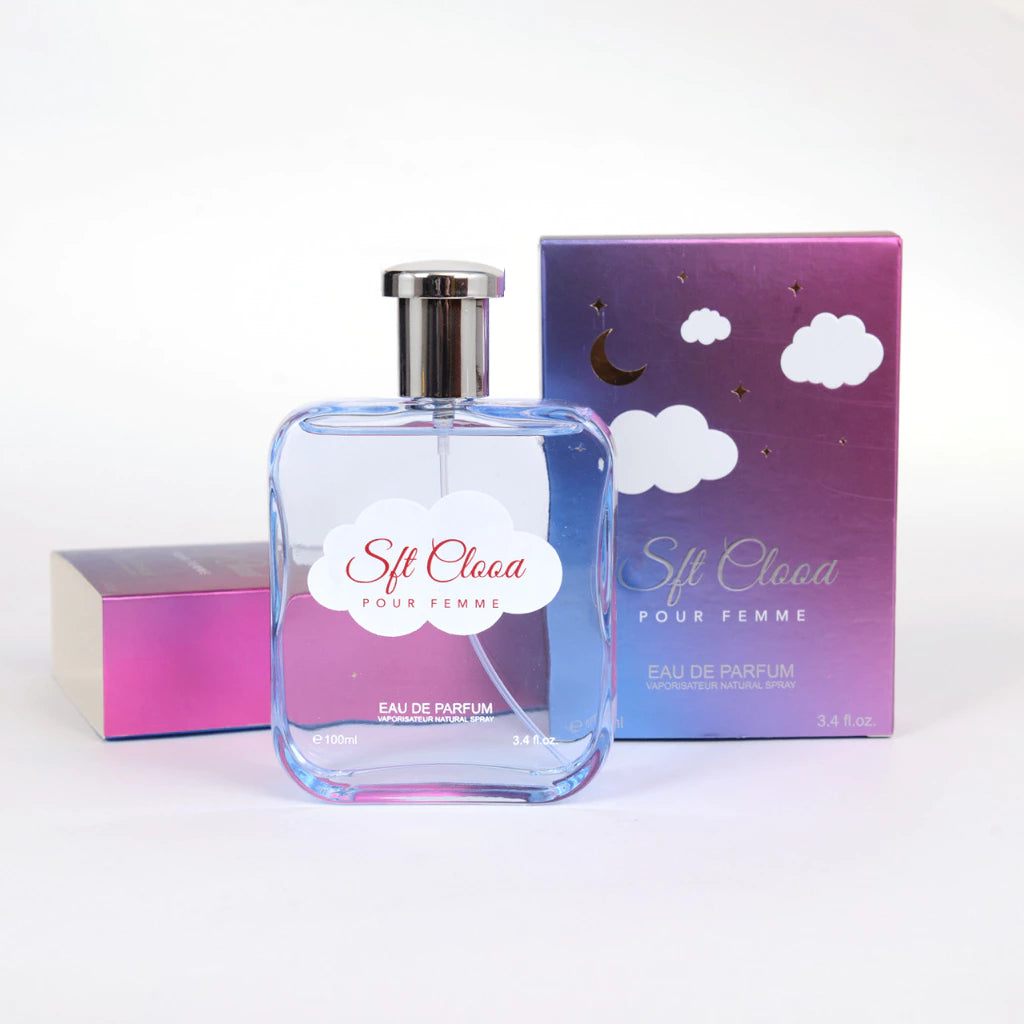 [C1-108] Soft Cloud Pour Femme Eau De Parfum Vaporisateur Natural Spray 100ml