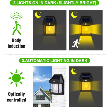 [A1-1312] Solar Interaction Wall Lamp - 1 LED 888
