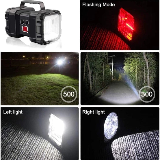[A2-239] Multifunctional Searchlight Rechargeable 800m High Power W844