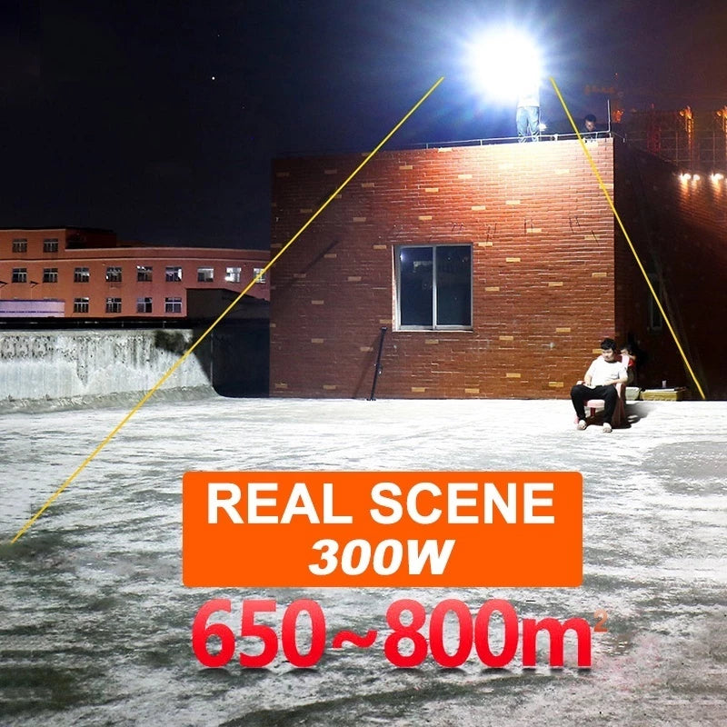 [A1-1264] 1000w Portable Solar Led Light Private Street Lamp without Electricity 12000mAh