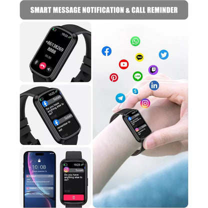 Sport Smartwatch Fitnesss Tracker Heart Rate Blood Pressure Bracelets