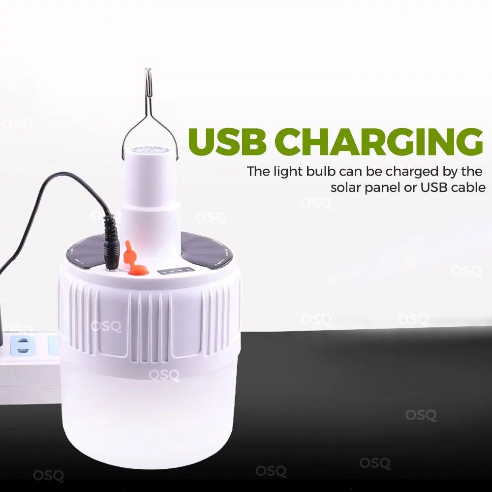 Mobile Emergency Charging Lamp Solar Light Bulb