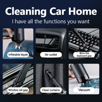 3 in 1 Mini Portable Vacuum Cleaner for Home and Car AS-228