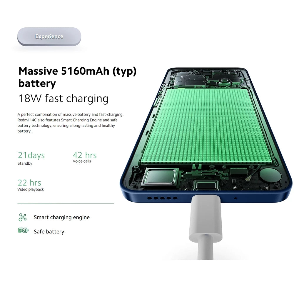 Redmi 14C 8gb/256gb 50MP Ai Dual Camera 5160mAh