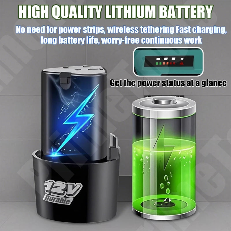 [ZH1827] Portable Lithium Electic Angle Grinder