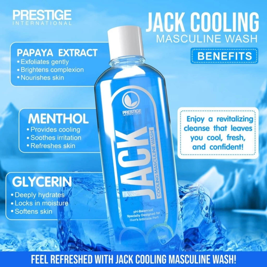 Prestige Jack Cooling Masculine Wash 250ml