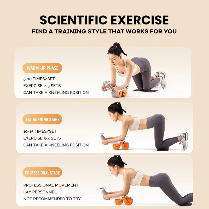 [A1-444] ItSlux Abdominal Exercise Wheel