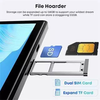 MXS Spark Pro Tablet 12gb/512gb Android 13 Professional Software 6000mAh