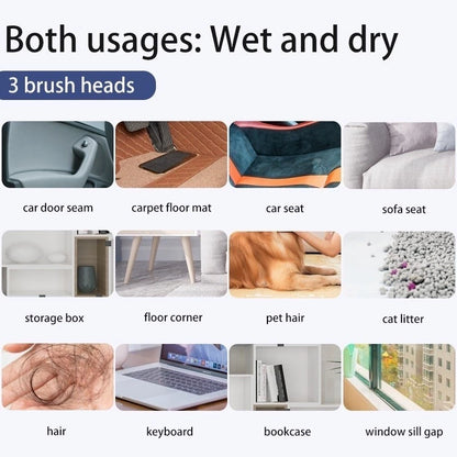 3 in 1 Mini Portable Vacuum Cleaner for Home and Car AS-228