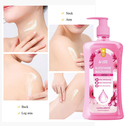 Labn'Care Glutathione Niacinamide Body Lotion Skin Whitening (+ Alpha Arbutin) 500ml