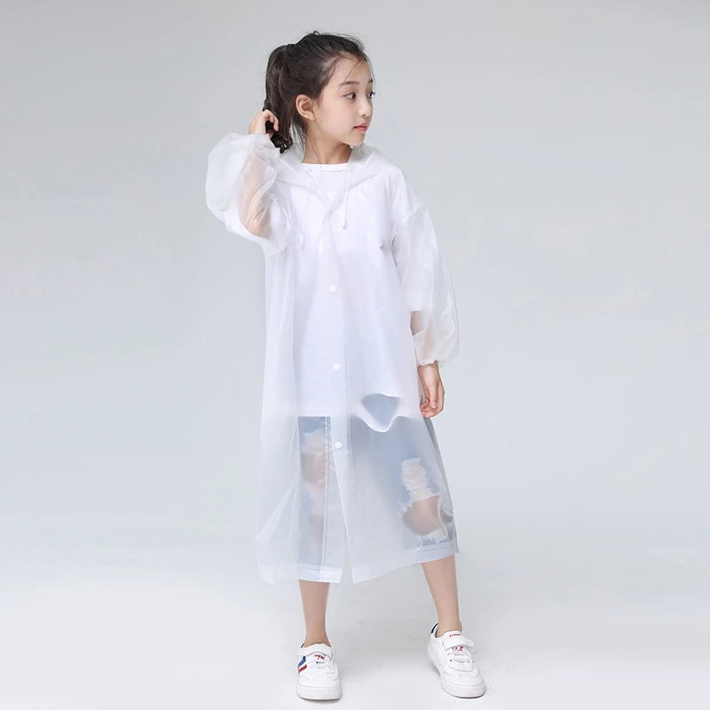 [A1-1404] Ordinary Overcoat-type Rainproof Children Raincoat H832