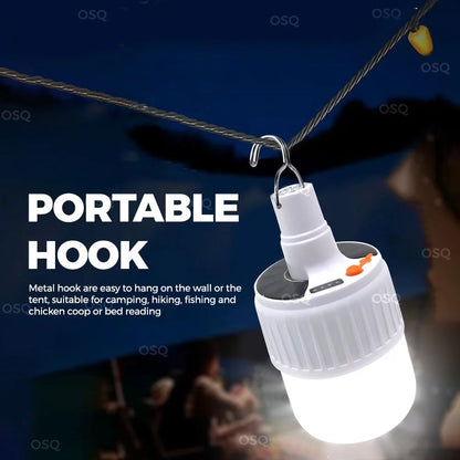 Mobile Emergency Charging Lamp Solar Light Bulb
