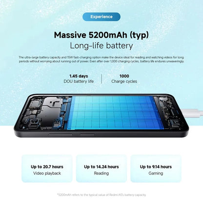 Redmi A5 3gb/64gb 32MP AI Dual Camera 5200mAh