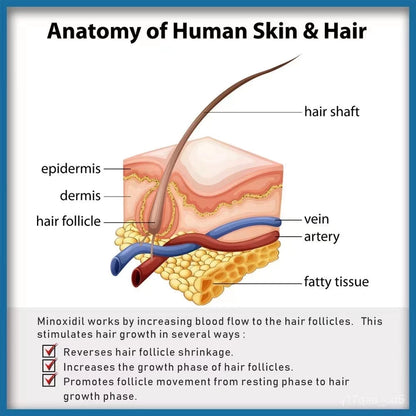 Minoxidil Strands Hair Regrowth Treatment
