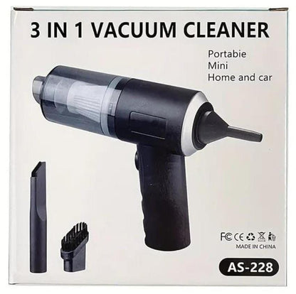[A1-983] Portable Mini Home and Car 3in1 Vacuum Cleaner AS-228