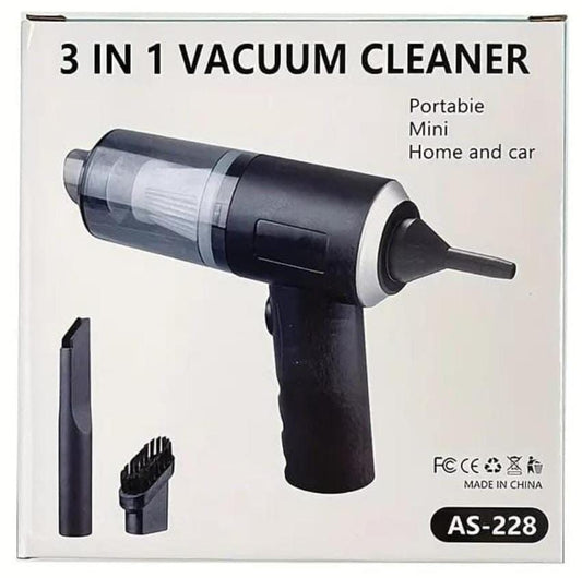 [A1-983] Portable Mini Home and Car 3in1 Vacuum Cleaner AS-228