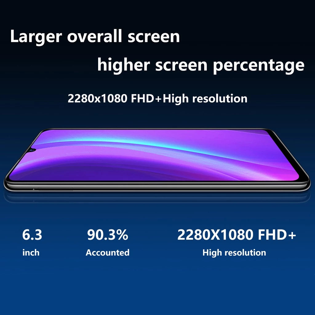 Vivo Y97 8gb/256gb Mobile Phone Dual Selfie Camera 4G Network