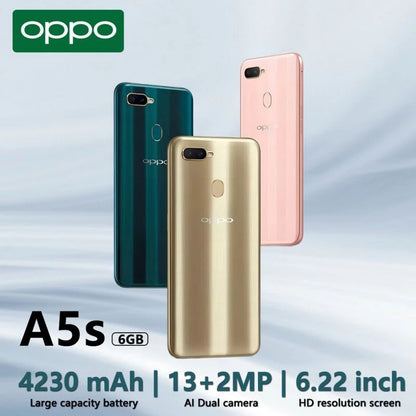 Oppo A5s 8gb/256gb Mobile Phone Dual Rear Camera 4230mAh