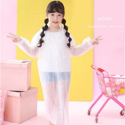 [A1-1404] Ordinary Overcoat-type Rainproof Children Raincoat H832