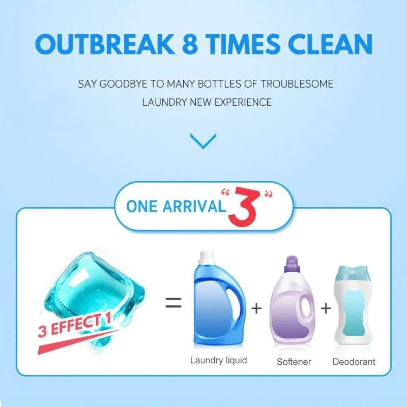 Hidad Laundry Detergent Beads (50pcs)