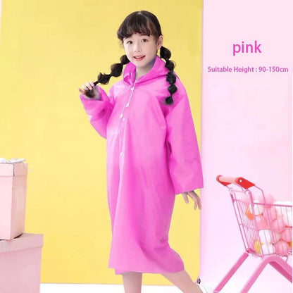 [A1-1404] Ordinary Overcoat-type Rainproof Children Raincoat H832