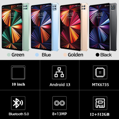 MXS Spark Pro Tablet 12gb/512gb Android 13 Professional Software 6000mAh