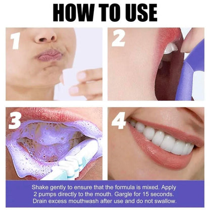 Teeth Whitening Foam Toothpaste Prevents Yellowing of Teeth