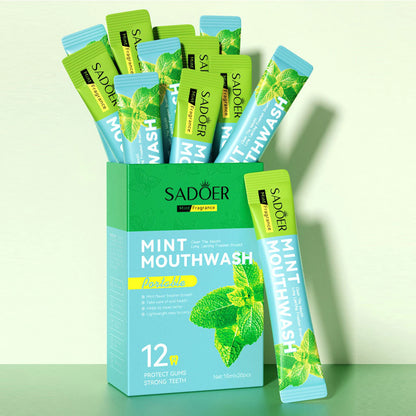 Pouqur Mouthwash Cleansing Oral Care Disposable 10ml - 20pcs