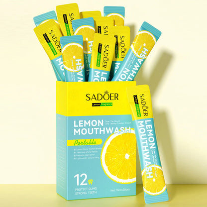 Pouqur Mouthwash Cleansing Oral Care Disposable 10ml - 20pcs