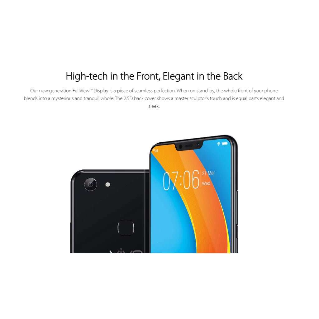 Vivo Y83 6gb/128gb Mobile Phone Mediatek MT6762 Helio P22 3260mAh