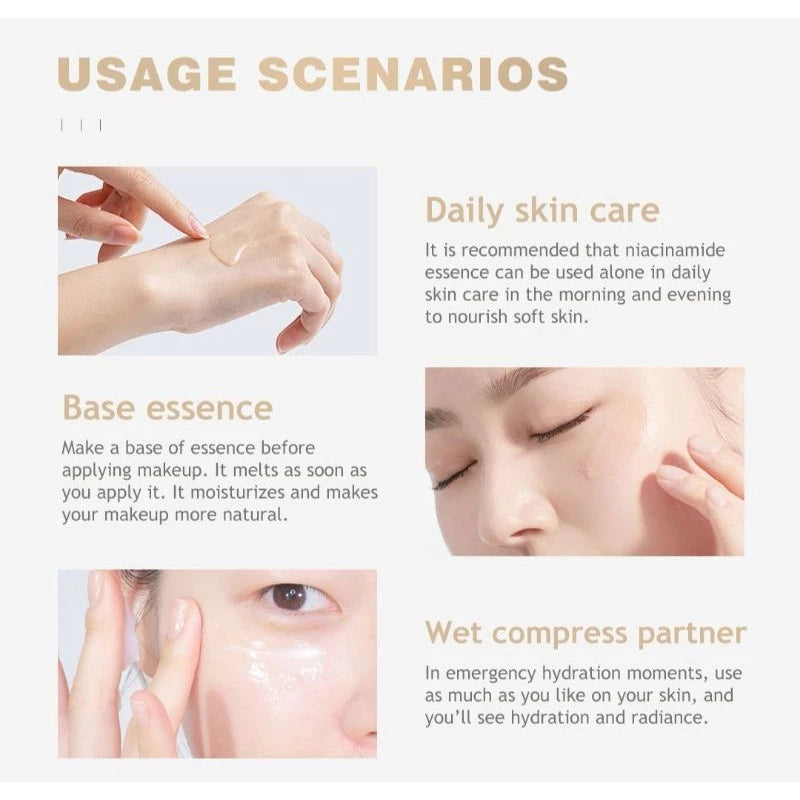 Ashley Shine Niacinamide Pure Serum 2in1 Face and Body Whitening and Hydrating  520ml