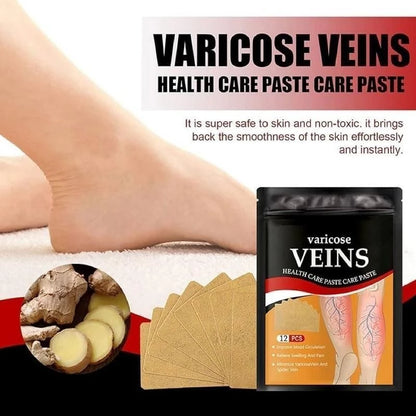 Varicose Veins Remover Patch Smoothes the Bulge of Blood Vessels (12pcs)