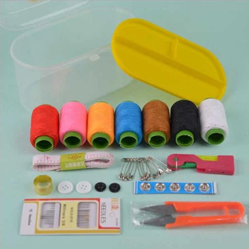 Sewing Kit Box Set Small Household Portable Sewing Tools