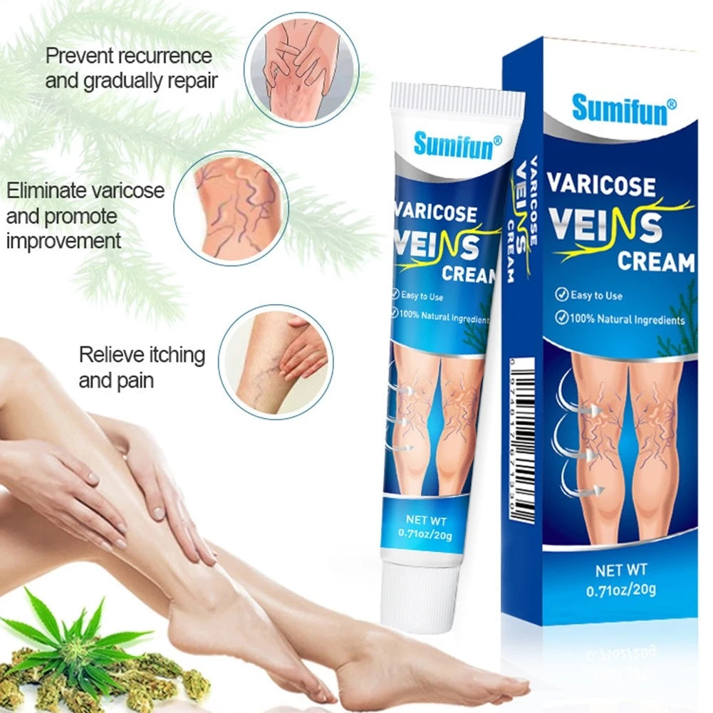 Sumifun Varicose Veins Cream Varicose Veins Remover 20g