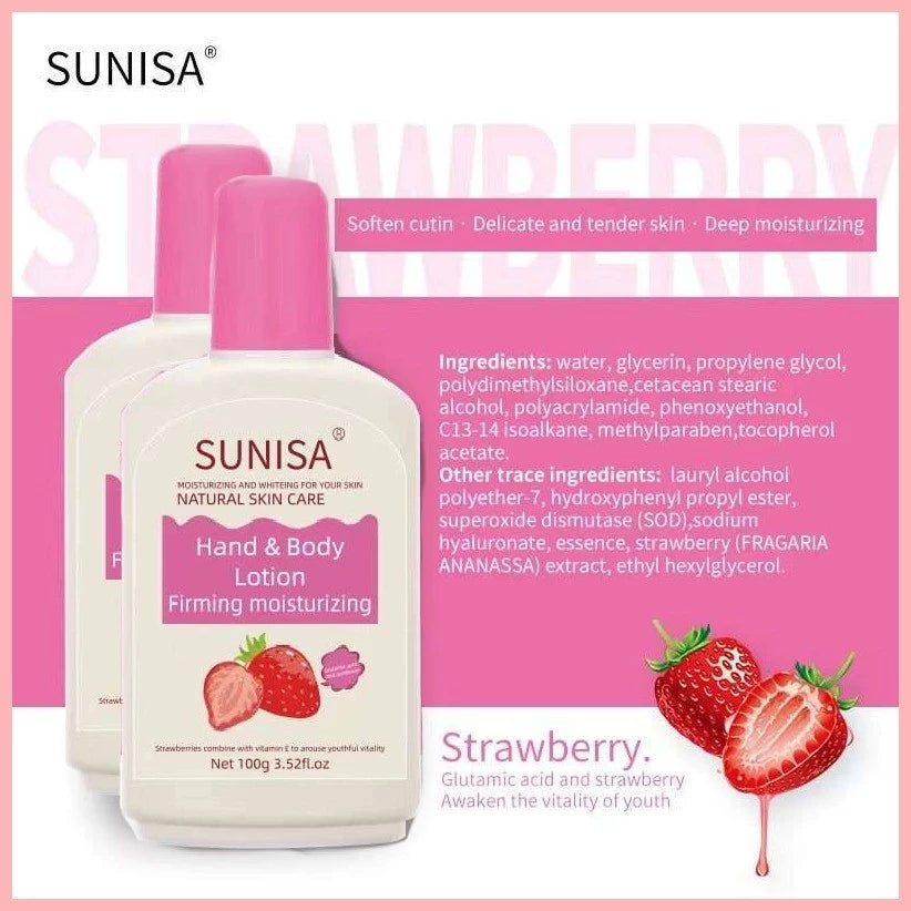 Sunisa Hand & Body Lotion Natural Skin Care 100g