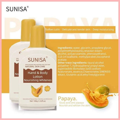 Sunisa Hand & Body Lotion Natural Skin Care 100g