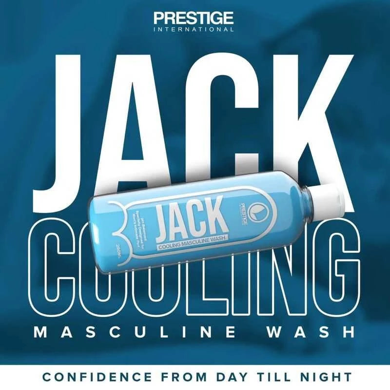 Prestige Jack Cooling Masculine Wash 250ml
