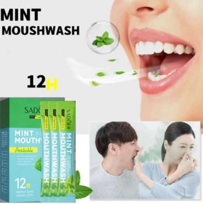 Pouqur Mouthwash Cleansing Oral Care Disposable 10ml - 20pcs