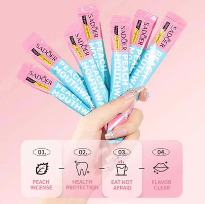 Pouqur Mouthwash Cleansing Oral Care Disposable 10ml - 20pcs